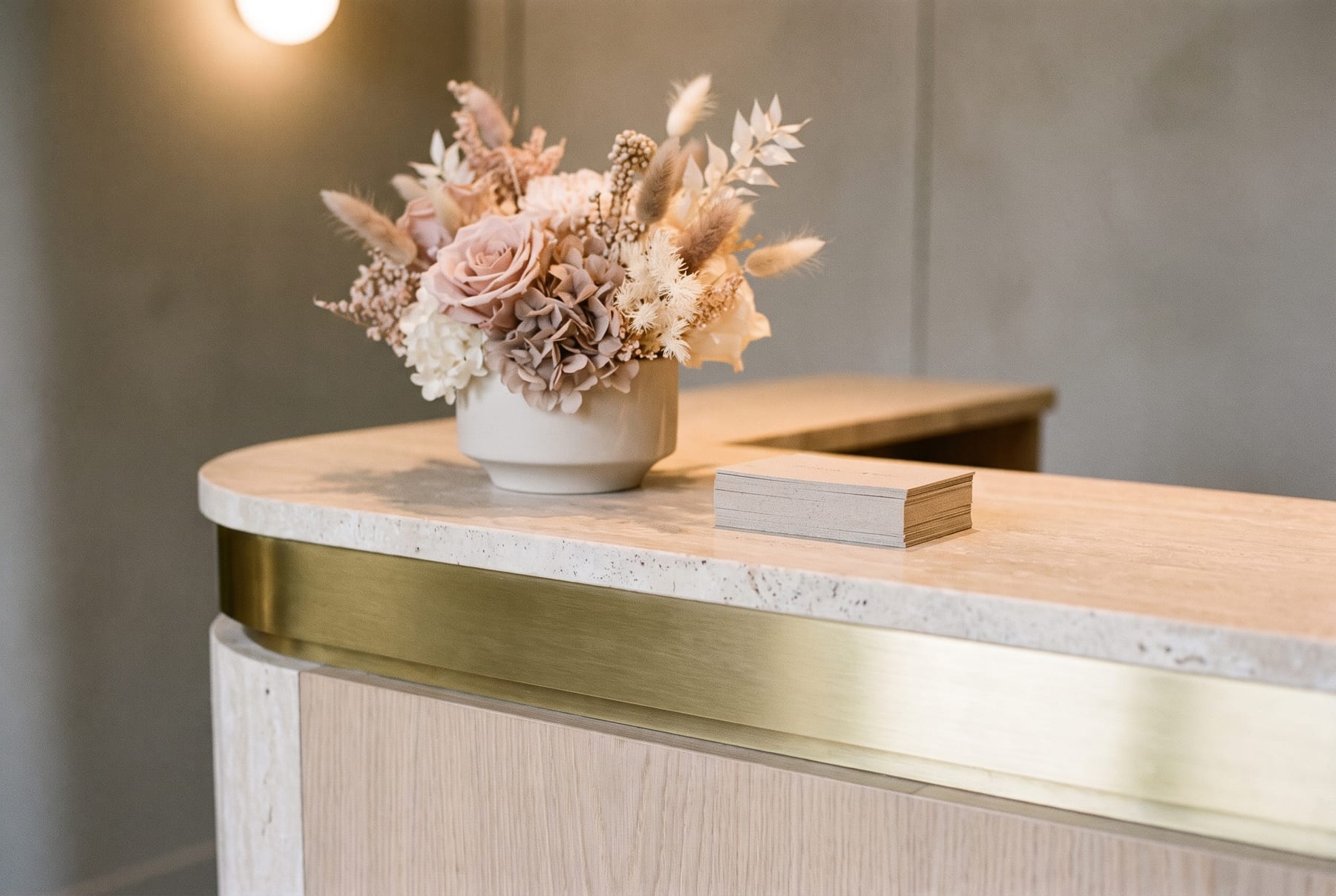 The reception at Olivia Ann Aesthetics